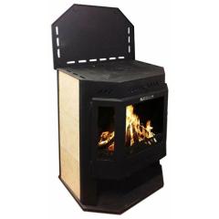 Stove Бранденбург Призма с чугунной плитой
