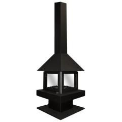 Fireplace ЭкоКамин Эклипс островной 4D