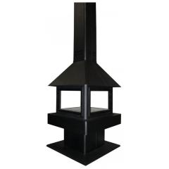 Fireplace ЭкоКамин Эклипс островной Гигант