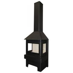 Fireplace ЭкоКамин ПРАГА стекла