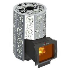 Stove Grill'D Violet Steel Long Window Max