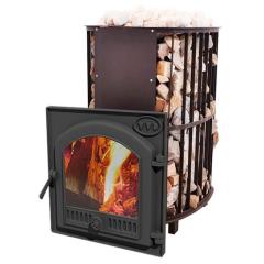 Stove Инжкомцентр ВВД Сударушка Руса дверь с панорамным стеклом