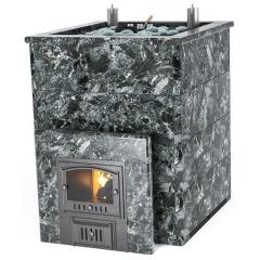 Stove ИзиСтим Домна 60К в кожухе из пироксенита