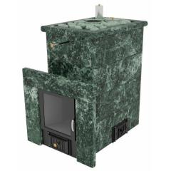 Stove ИзиСтим Геленджик в кожухе из змеевика с открытым верхом