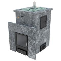 Stove ИзиСтим Сочи-М2 в кожухе из талькохлорита с открытым верхом