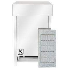 Stove Karina Люкс 3 в камне горизонтальный