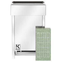 Stove Karina Люкс 4 в камне горизонтальный