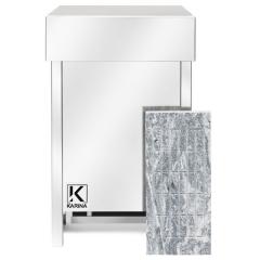 Stove Karina Люкс 7 в камне горизонтальный