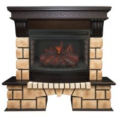 Fireplace RealFlame Stone Brick 25 AO Firefield 25 S IR