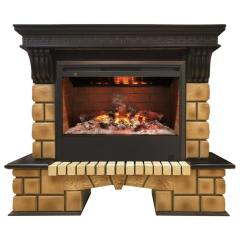 Fireplace RealFlame Stone Brick 26 Helios 26 3D