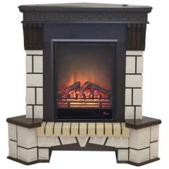 Fireplace RealFlame Stone corner Eugene