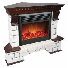 Fireplace Royal Flame Jupiter FX Pierre Luxe угловой