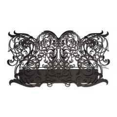 Fireplace Silver Smith Emotion Black