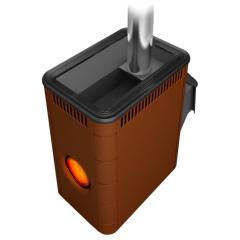 Stove TMF Аврора Inox ДА Иллюминатор терракота