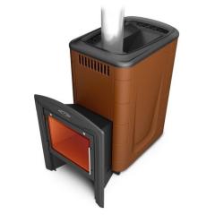 Stove TMF Тунгуска Inox Витра терракота
