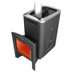 Stove TMF Тунгуска Inox Витра ТО Антрацит