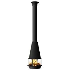 Fireplace TRAFORART Arlet центральный с низким стеклом