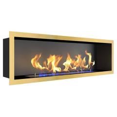 Fireplace Zefire Flagman 1000 латунный