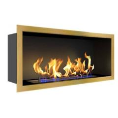 Fireplace Zefire Flagman 700 латунный